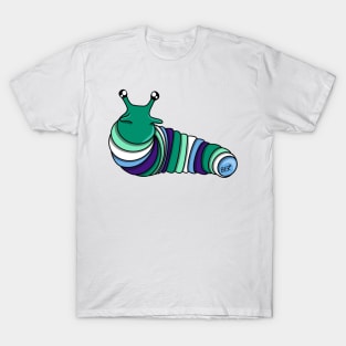 Gay Pride Fidget Slug T-Shirt